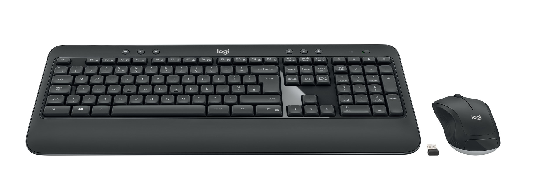 Logitech MK540 ADVANCED Wireless Keyboard and Mouse Combo Black - 920-008684