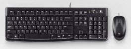Logitech MK120 Keyboard & Mouse Combo Black - 920-002552