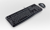 Logitech MK120 Keyboard & Mouse Combo Black - 920-002552