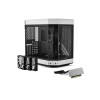 HYTE Y60 Mid Tower Panoramic Tempered Glass Gaming Case - Black and White