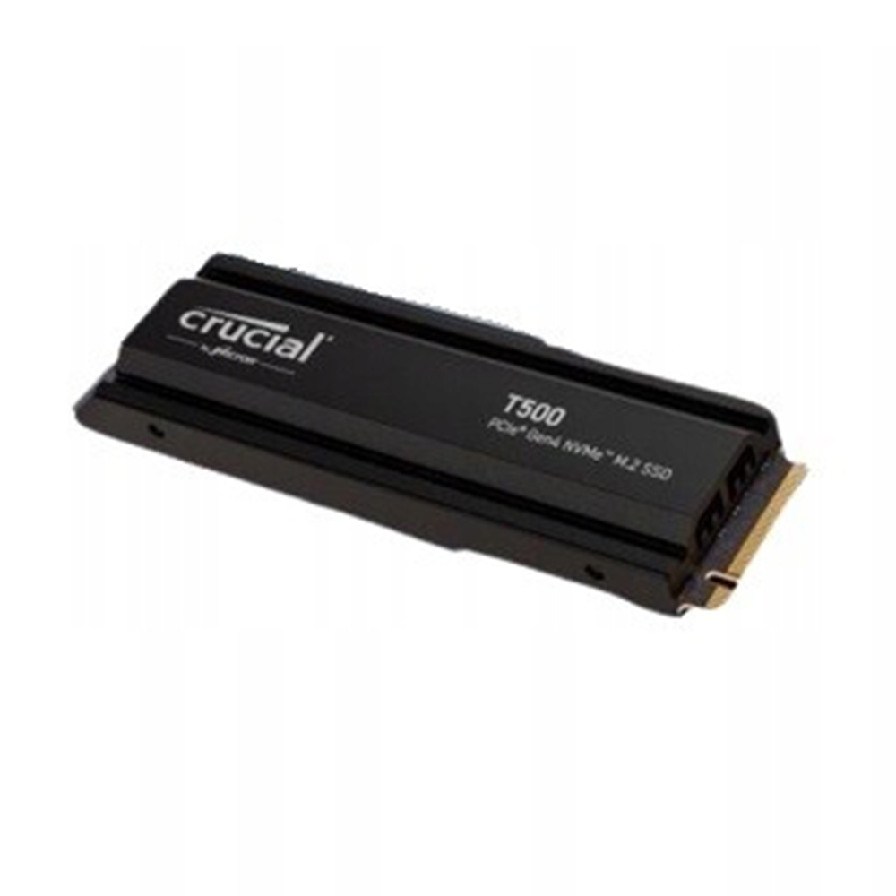 Crucial T500 Heatsink 1TB CT1000T500SSD5 M.2 Black SSD
