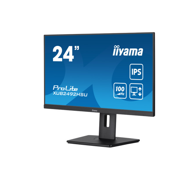 iiyama Prolite XUB2492HSU-B6 24" IPS Full HD 100Hz 0.4ms Height Adjustable Monitor