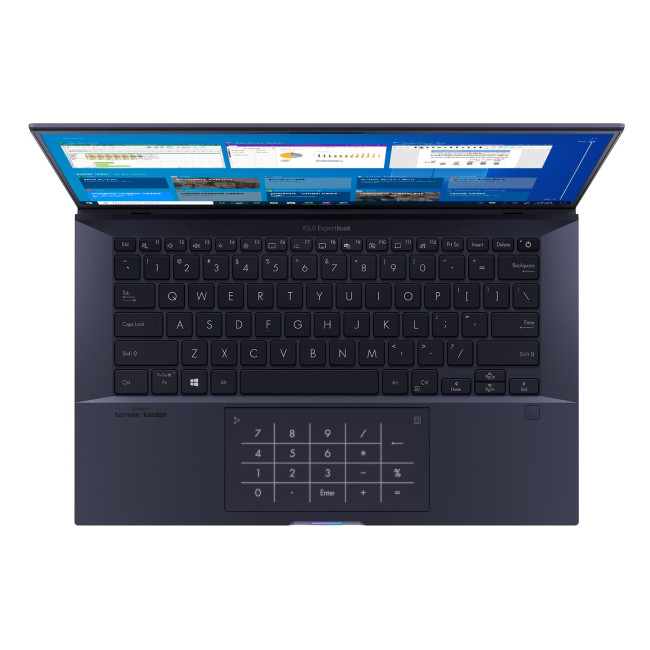 ASUS ExpertBook B9 Laptop Intel Core i7-10510U 1.8GHz 14" FHD 16GB RAM 512GB SSD Intel UHD Graphics Backlit Keyboard Fingerprint reader Thunderbolt 3 Windows 10 Pro Black - RFB-B9450FA-BM0767R-3Y