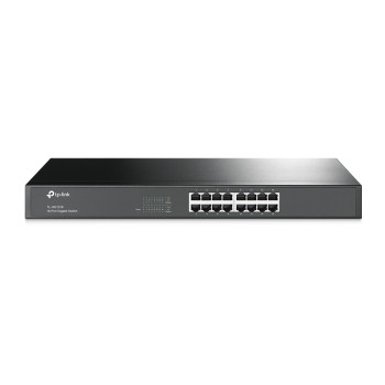 TP-LINK TL-SG1016 32 Gbit/s Rack Mountable Unmanaged 16 x Gigabit Ethernet RJ45 Network Switch