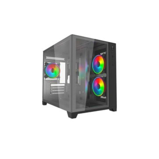 Vida Akira V2 Black Mid Tower microATX PC Case