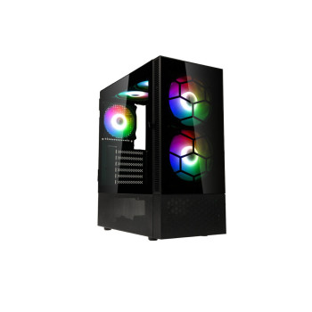Kolink Observatory MX Glass ARGB  Midi Tower Gaming ATX PC Case - Black