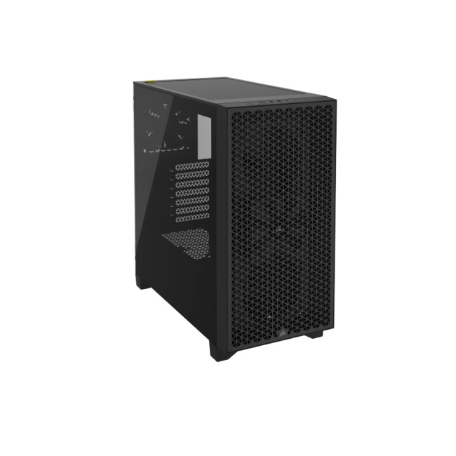 Corsair 3000D Airflow Mid Tower Tempered Glass ATX Gaming PC Case - Black