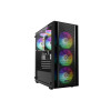 Gamdias AURA GC2 ELITE Tempered Glass Mid Tower Gaming PC Case - Black