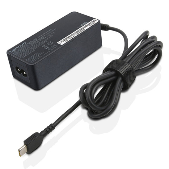 Lenovo 4X20M26256 45W USB-C Standard AC Adapter Power Adapter - Black