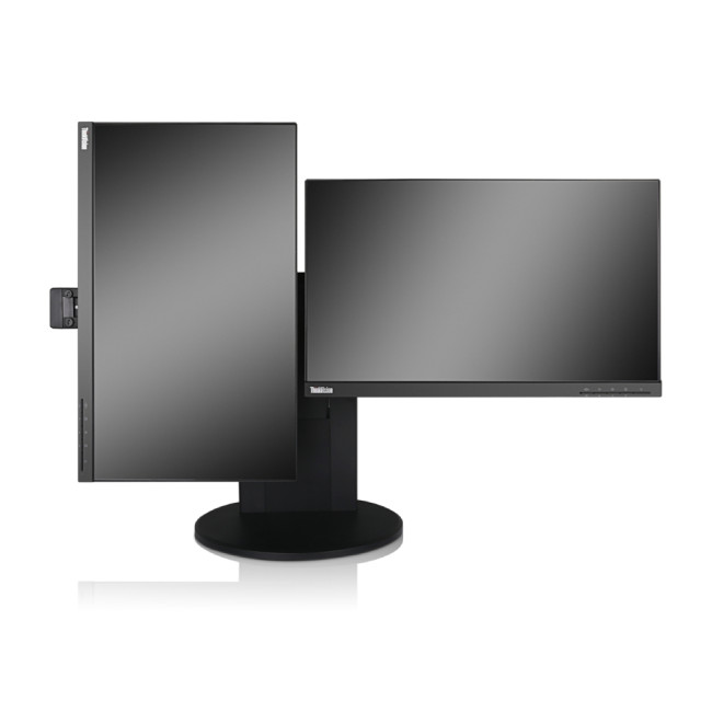 Lenovo ThinkCentre Tiny-In-One Dual Monitor Desk Mount Stand Black