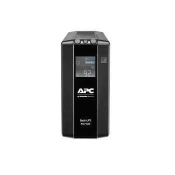 APC Back-UPS Pro 500 Watt - 900 VA - 230 V AVR LCD 6 IEC Outlets - BR900MI