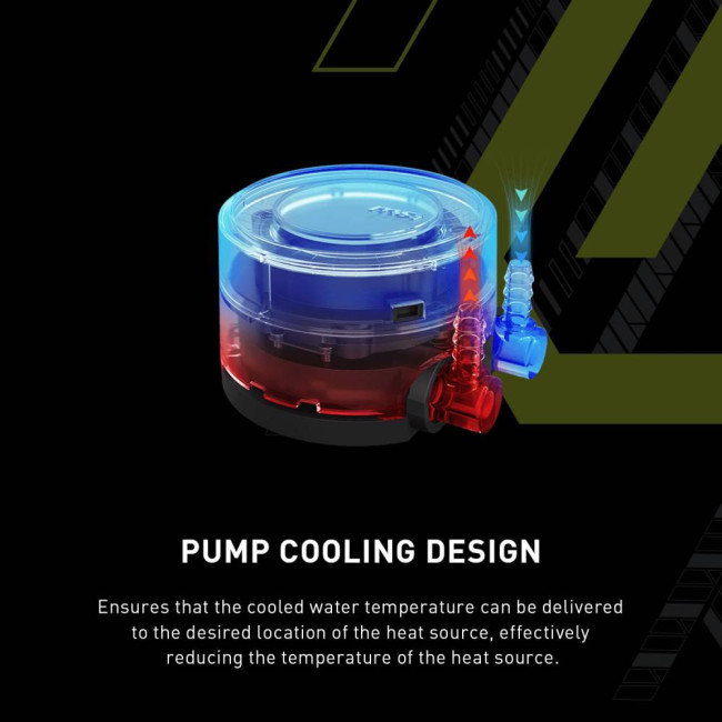 Refurbished MSI MAG CORELIQUID E Series CPU Liquid Cooler - Black