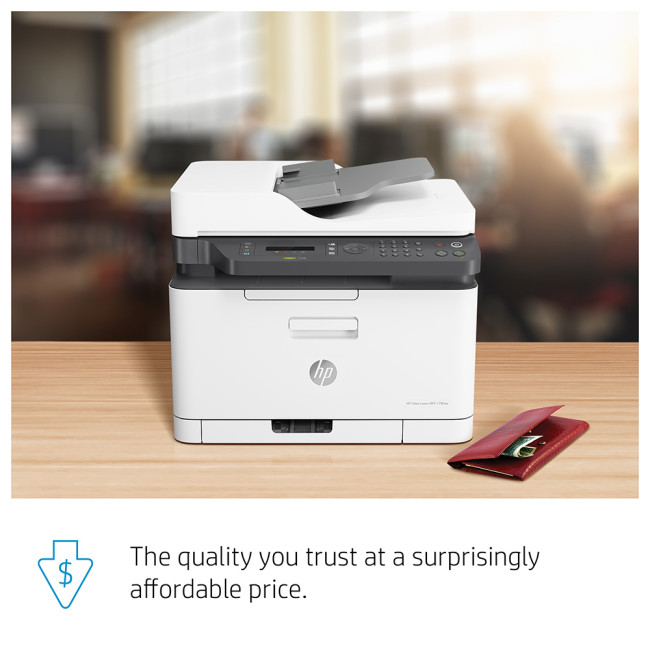 HP Color Laser MFP 179fnw  All-In-One 600 x 600 DPI A4 Wi-Fi Printer