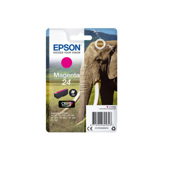 Epson C13T24234012 24 Magenta Ink Cartridge 360 Pages