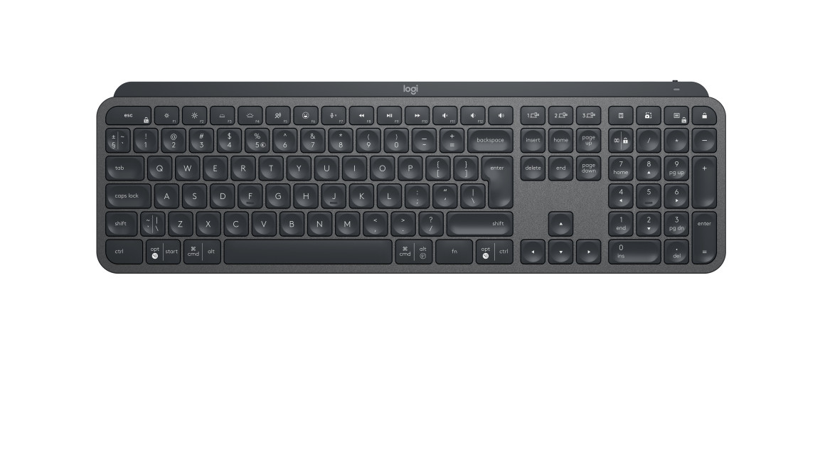 Logitech MX Master Keys for Business QWERTY Keyboard Graphite - 920-010250