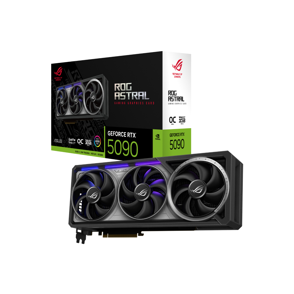 【新品未開封】ASUS ROG ASTRAL RTX5090 OC 32GB ASUS RTX 5090 ROG Astral 32GB OC Gaming Graphics Card