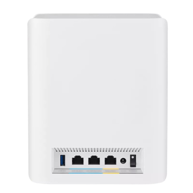 ASUS ZenWiFi BE18000 Tri-Band Pack of 1 Tri-band 10 Gigabit Ethernet White Wi-Fi 7 Mesh System