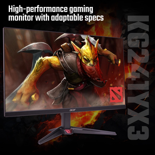Acer Nitro KG241YX3  24" Full HD 200Hz 0.5ms Freesync Premium Gaming Monitor with Speakers