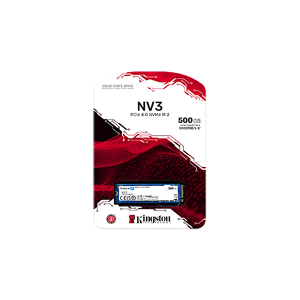 まとめ買いお得Kingston NV 3 500GB M.2 SSD3個 Kingston SNV3S/500G NV3 500GB M.2 NVMe PCIe 4.0 SSD