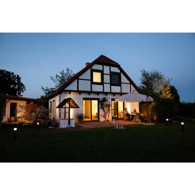 LEDVANCE Smart+ Wi-Fi 13.5W LED Up / Down RGBW Cube Wall Light Dark Grey 3000K - 4058075478077