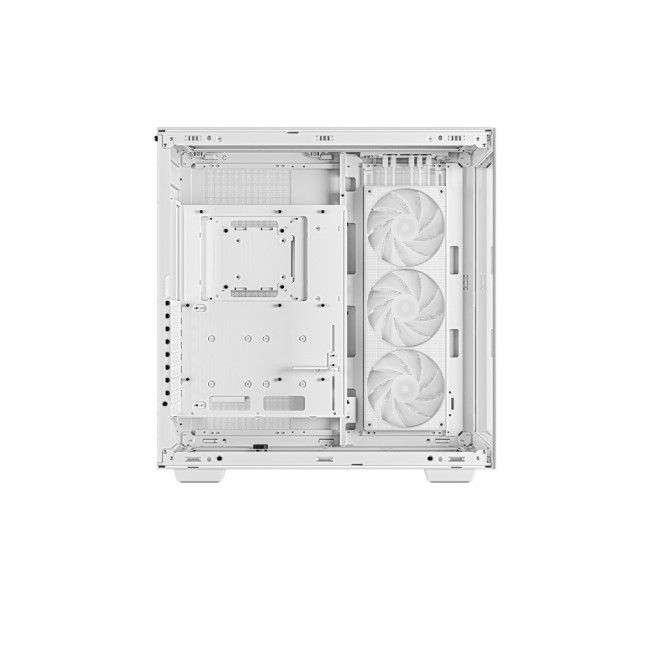 DeepCool CH780 WH Full Tower Tempered Glass Gaming PC Case - White