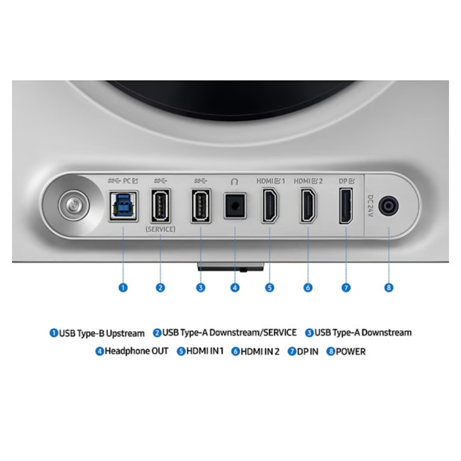 Samsung Odyssey G61SD 27" Flat Quad HD 240Hz 0.03ms Height Adjustable Gaming Monitor