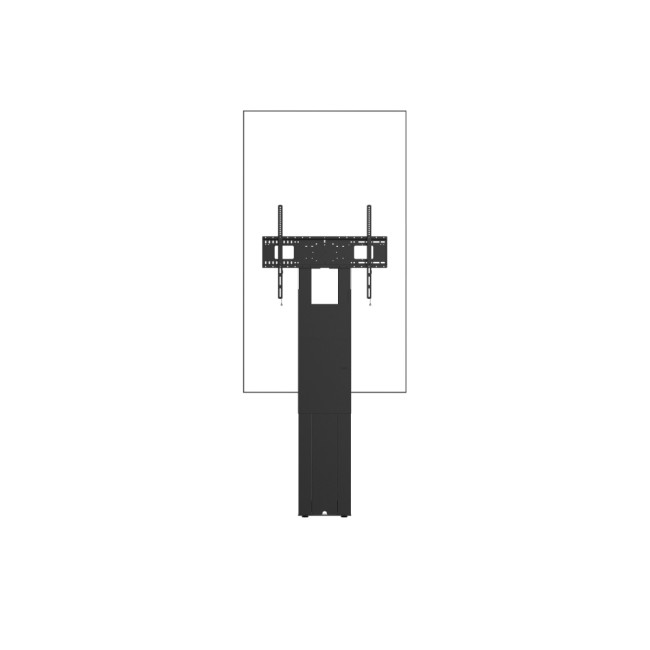 Refurbished Vision Heavy-duty Flat Panel Floor Stand Supports up to 95 kg - 6369808