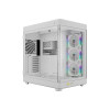 Gamdias NESO P1 PRO Tempered Glass Full Tower Gaming PC Case - White
