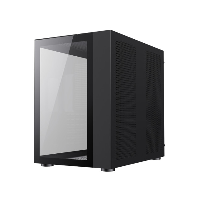 GameMax Infinity ATX Tempered Glass Mid Tower Gaming PC Case - Black