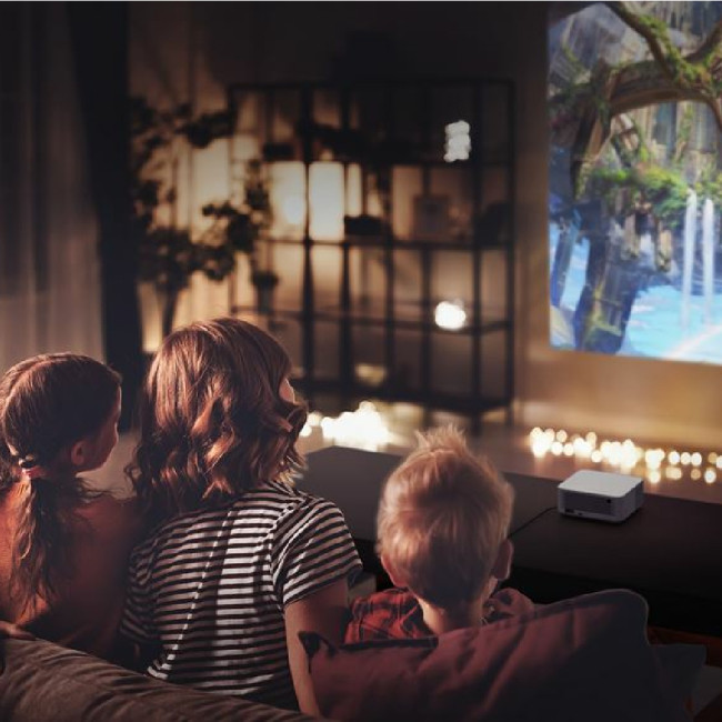 Optoma ML1080ST Ultra Portable 1080p Full HD RGB Triple Laser DLP Projector White