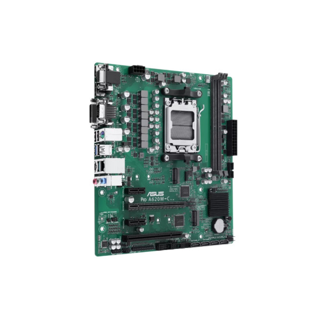 ASUS Pro A620M-C-CSM AMD A620 Socket AM5 Micro-ATX Motherboard
