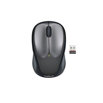 Logitech Wireless Mouse M235 Optical 1000 DPI 2.4 GHz USB Wireless Receiver - Grey