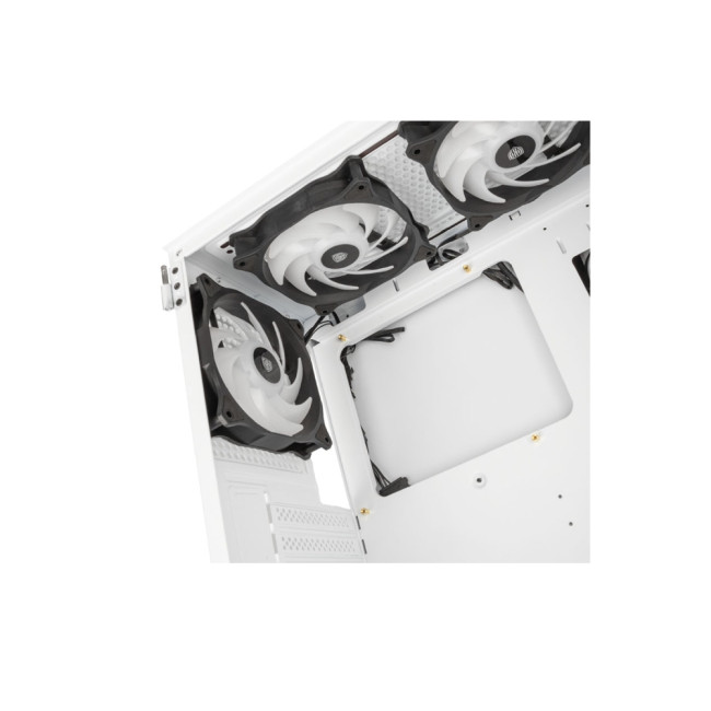 Kolink Observatory HF Glass ARGB  Midi Tower Gaming ATX PC Case - White