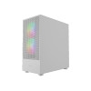 Gamdias TALOS M3 MESH Tempered Glass Mid Tower Gaming PC Case - White