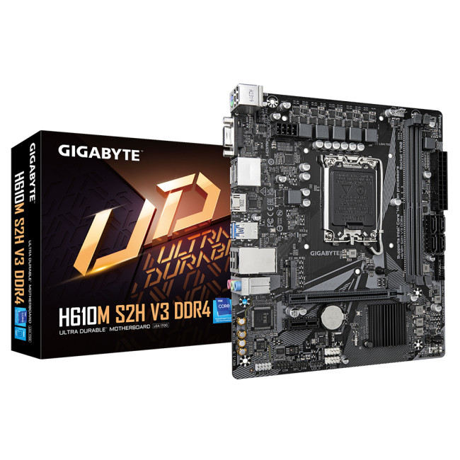 GIGABYTE H610M S2H V3 DDR4 micro ATX LGA 1700 Motherboard