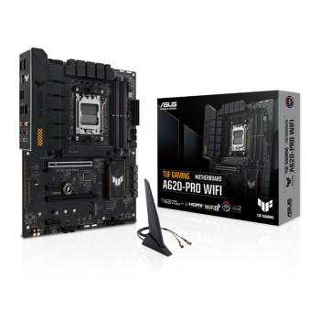 ASUS TUF GAMING A620-PRO WIFI AMD A620 ATX Socket AM5 Motherboard
