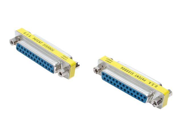StarTech DB25 Slimline Gender Changer F/F - Serial / parallel gender changer