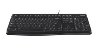 Logitech K120 Wired Keyboard USB QWERTY UK English Layout 1.5 m Cable - 920-002524