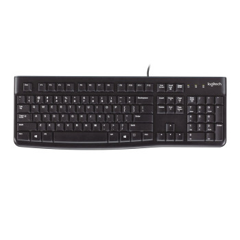Logitech K120 Wired USB QWERTY UK English Layout Keyboard