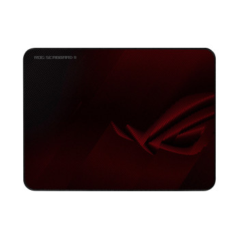 ASUS ROG Scabbard II Medium Gaming Mouse Pad - Black/Red