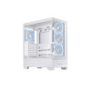 ASUS A31 PLUS TG ARGB Tempared Glass Mid Tower Gaming PC Case - White