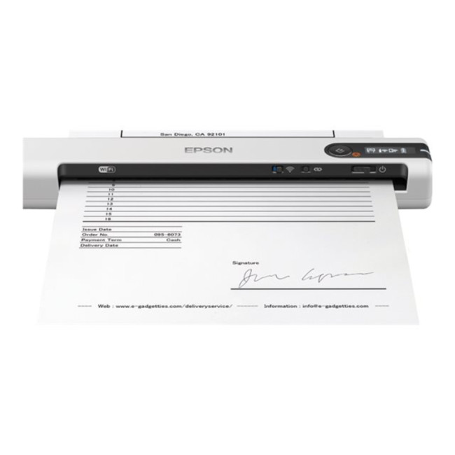Epson WorkForce DS-80W USB/Wi-Fi Handheld Scanner