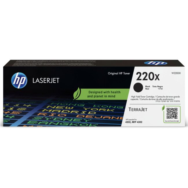 HP W2200X/220X Toner cartridge black high-capacity 7.5K pages