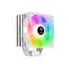 GAMDIAS BOREAS E1-410 White 120mm Fan RGB Air Cooler