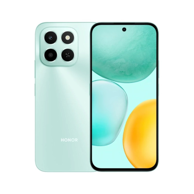 HONOR X6c MediaTek Helio G81 Ultra 6.61" 6GB RAM 128GB Storage Smartphone - Ocean Cyan