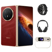 HONOR Magic V6 6.52" OLED Snapdragon 8 Elite 16GB RAM 512GB Storage 5G Dual-SIM MagicOS Smartphone - Red