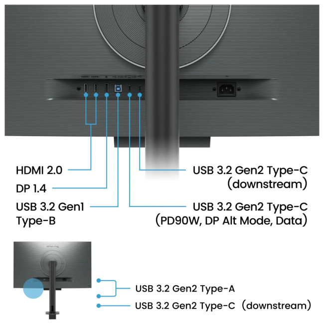 BenQ RD320UA  80 31.5" 4K Ultra HD IPS LED 60 Hz  Monitor