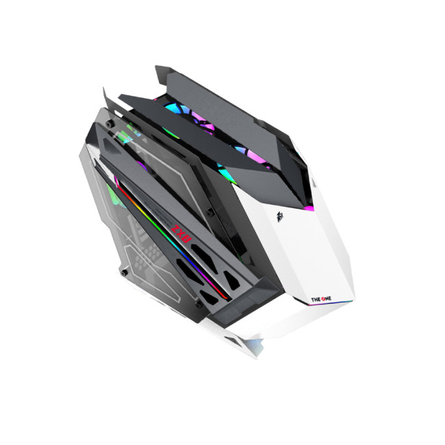 1st Player ZX8 RGB Tempared Glass Mid Tower Gaming PC Case
