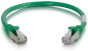 C2G 50m Shielded Cat5E Snagless Patch Cable, Standard shielded RJ45 connectors