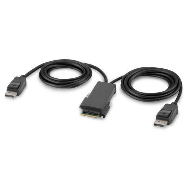Belkin Modular DP Dual Head KVM Console Monitor Port 6ft Cable - F1DN2MOD-CC-P06